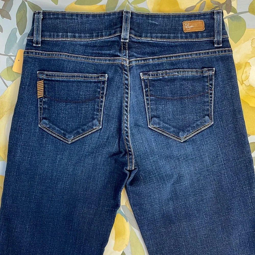 🔥 SALE Paige Hidden Hills Flared Premium Denim Jeans | Size 28